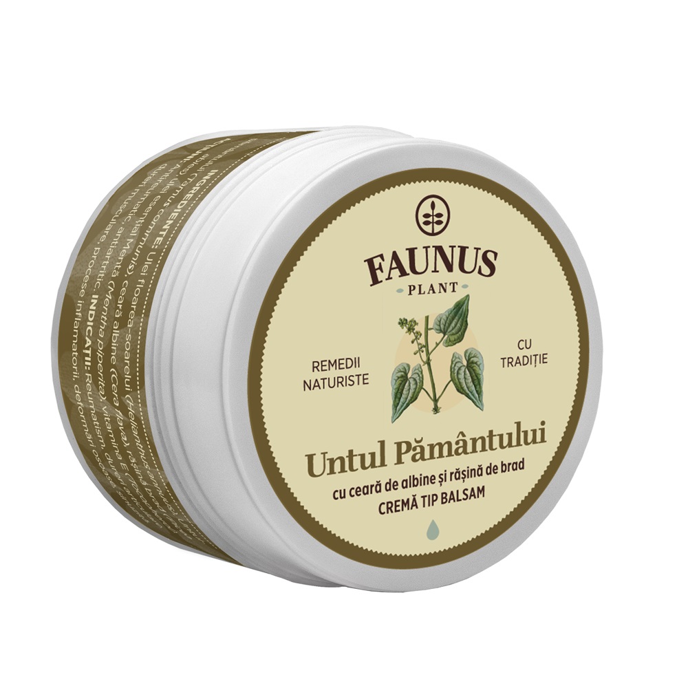 Crema tipo balsam Untul Pamantului, 50 ml, Faunus Plant