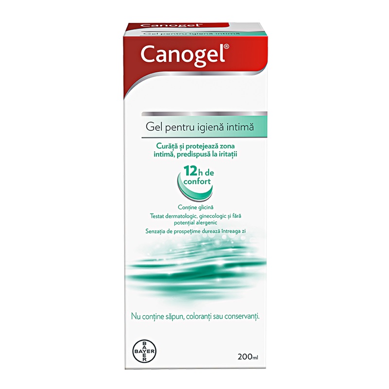 Gel pentru igiena intima Canogel, 200 ml, Bayer