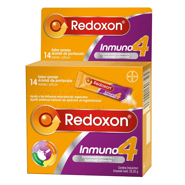 Redoxon Inmuno, 14 plicuri, Bayer