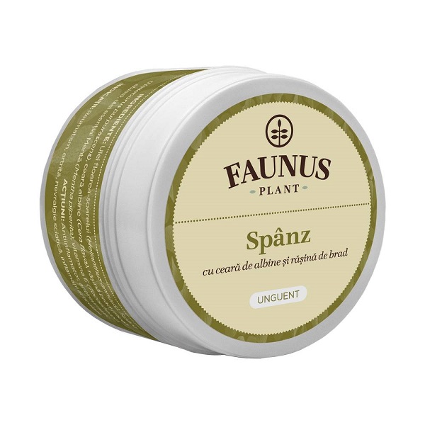 Unguent cu Spanz, 50 ml, Faunus Plant