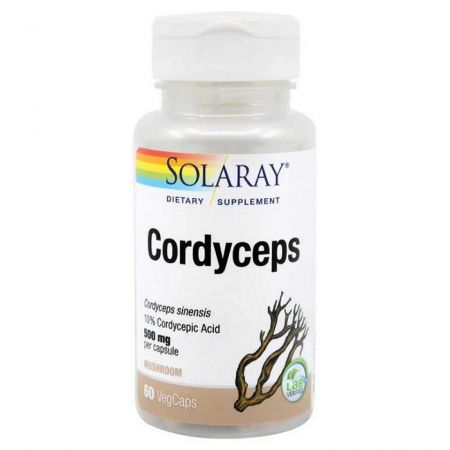 Cordyceps Solaray, 60 capsule - Secom
