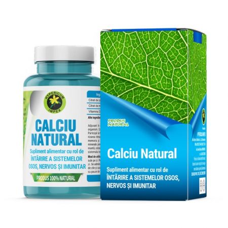 Calciu natural, 60 capsule - Hypericum