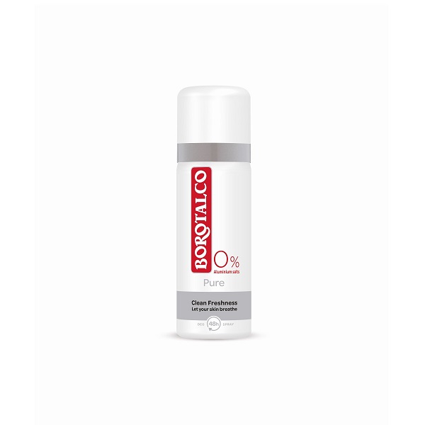 Deodorant spray Pure Clean, 45 ml, Borotalco