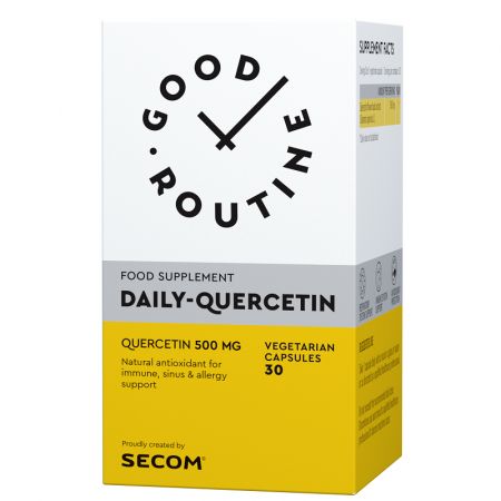 Daily Quercetin 500 mg Good Routine, 30 capsule - Secom