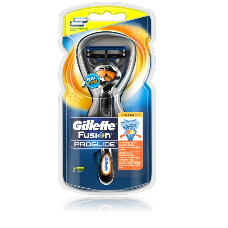 Aparat de ras Gillette Fusion Proglide + 2 rezerve, P&G