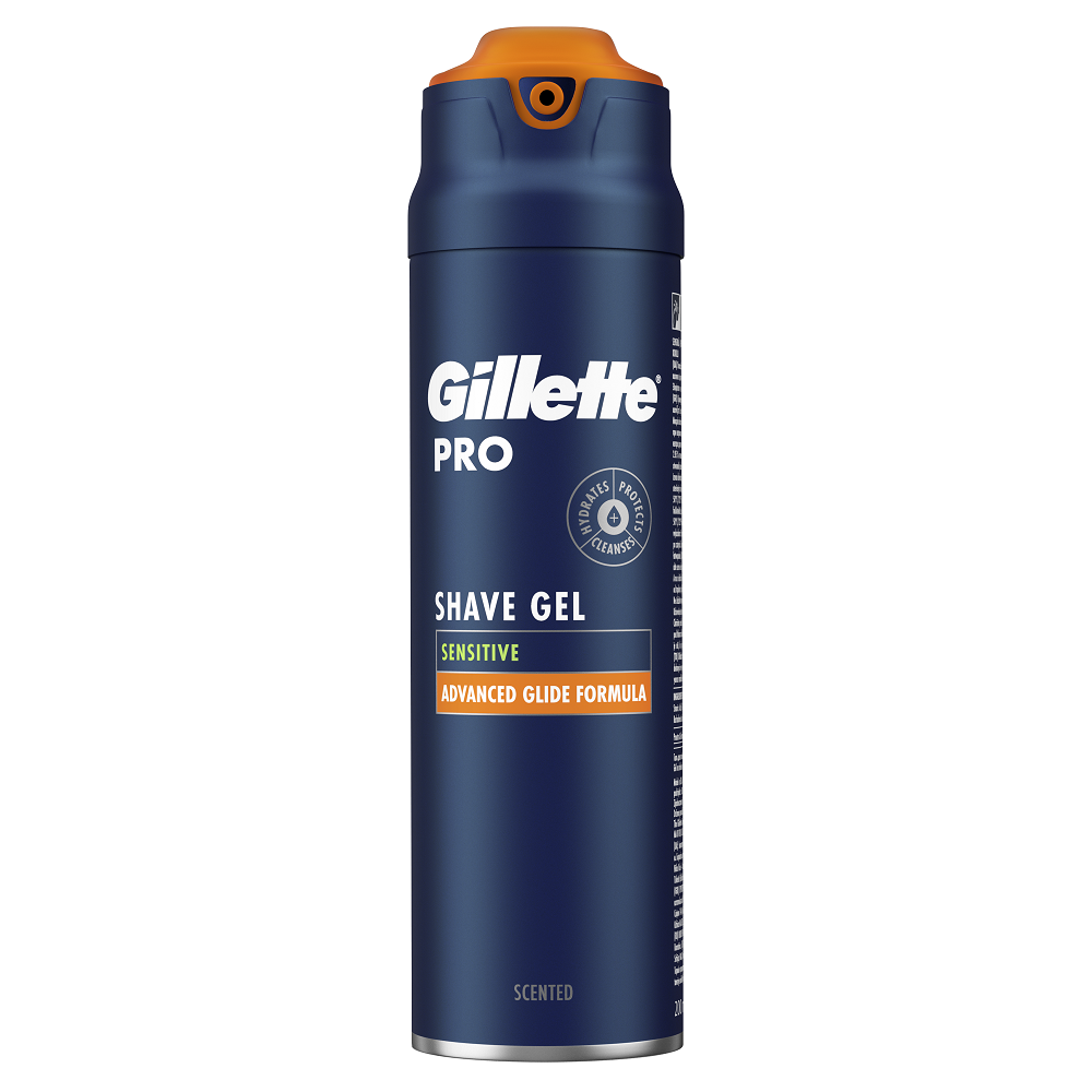 Gel de ras cu efect de racorire Pro, 200 ml, Gillette