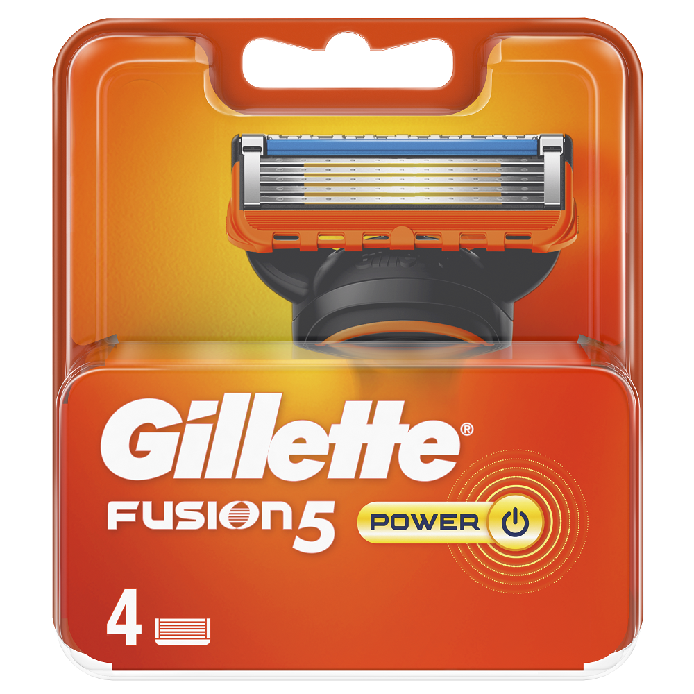 Rezerve pentru aparatul de ras Fusion5 Power, 4 bucati, Gillette