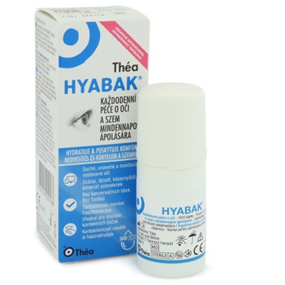 Picaturi pentru ochi Hyabak, 10 ml, Thea