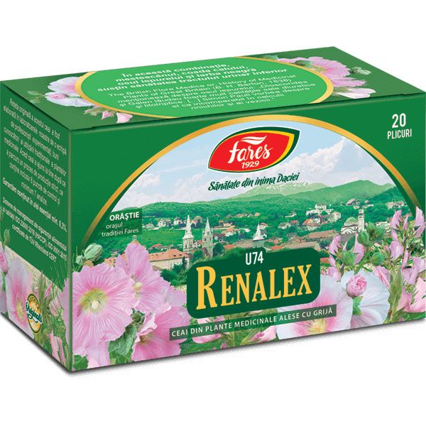 Ceai Renalex, 20 plicuri, Fares 