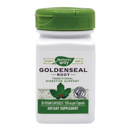 Goldenseal Root 570 mg Natures Way, 30 capsule - Secom