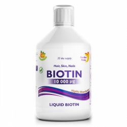 Biotina lichida 10.000mcg, 500 ml, Swedish Nutra