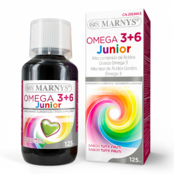 Omega 3+6 Junior, 100% Vegan, 125 ml, Marnys