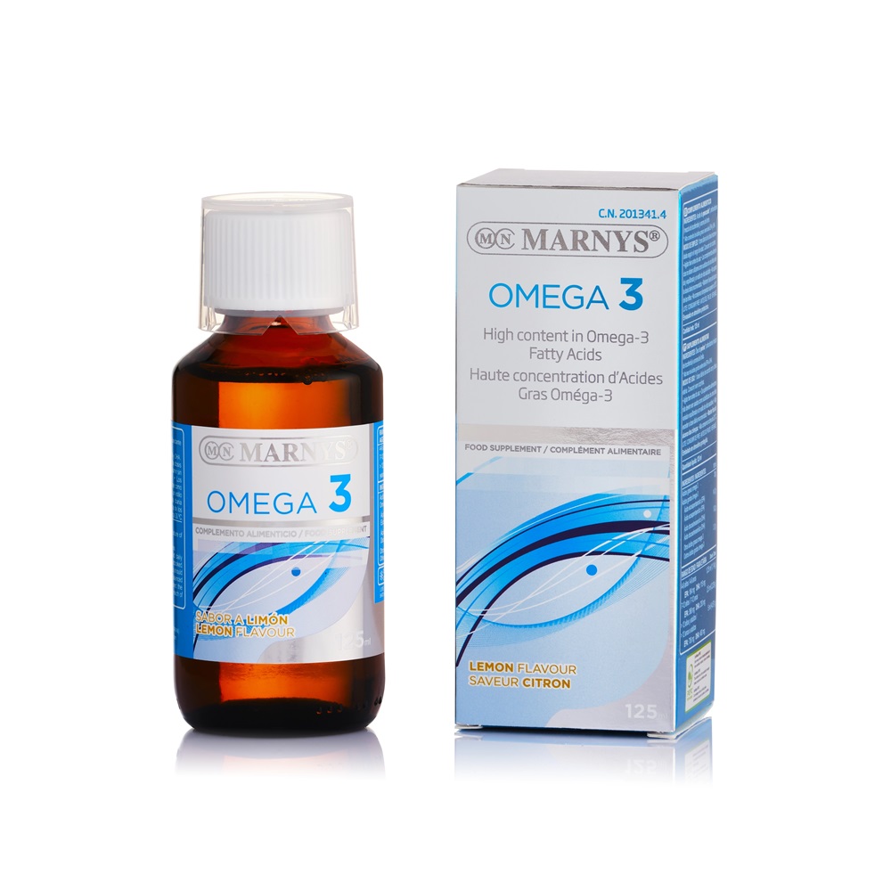 Omega 3 Lichid, 125 ml, Marnys