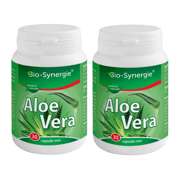 Pachet Aloe Vera, 30 + 30 capsule, Bio Synergie