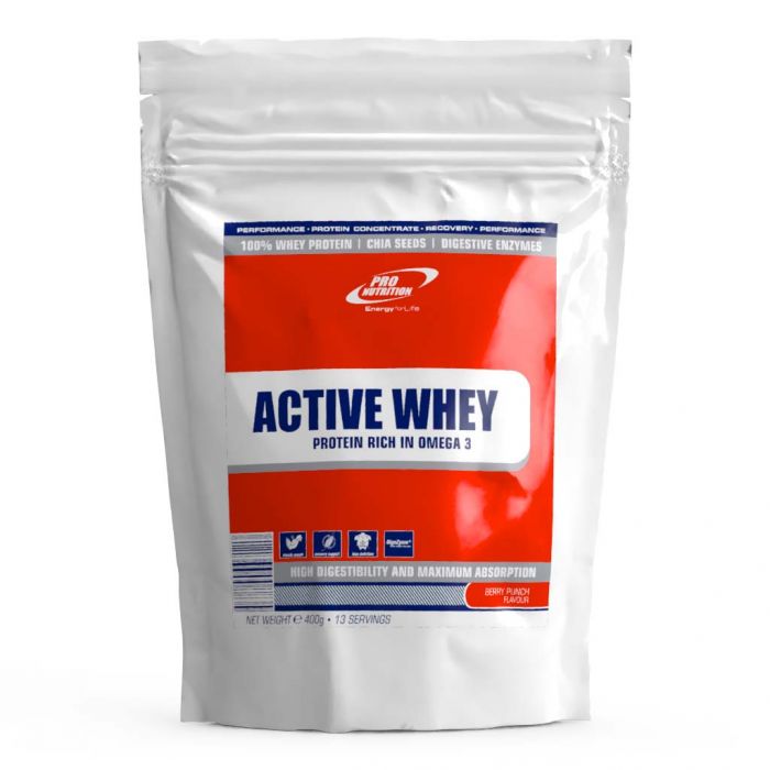 Active Whey - BERRY PUNCH, 400g, Pro Nutrition
