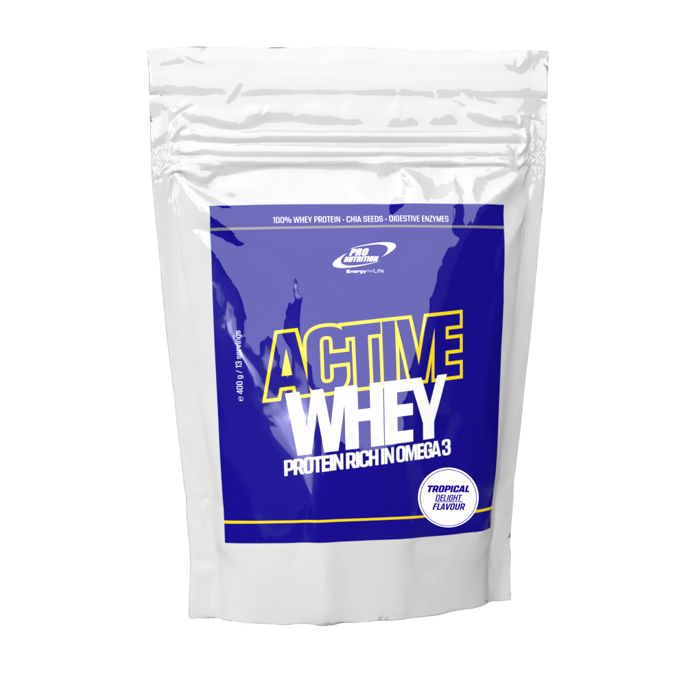 Active Whey Tropical Delight, 400 g, Pro Nutrition