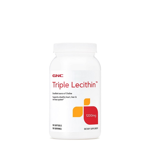 Lecitina Tripla 1200 mg (147613), 90 Capsule, GNC
