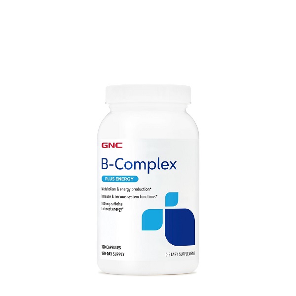B-Complex + Energy  (018512), 120 capsule, GNC