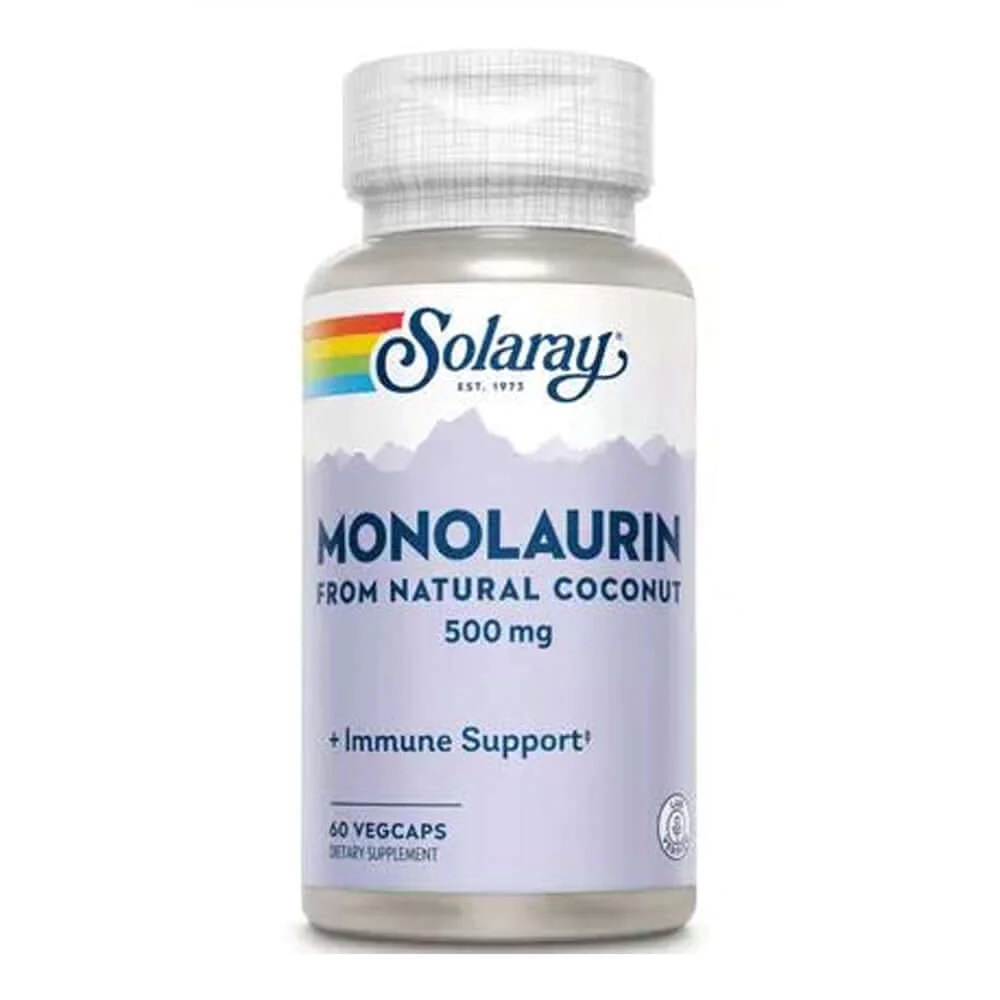 Monolaurin 500 mg Solaray, 60 capsule, Secom