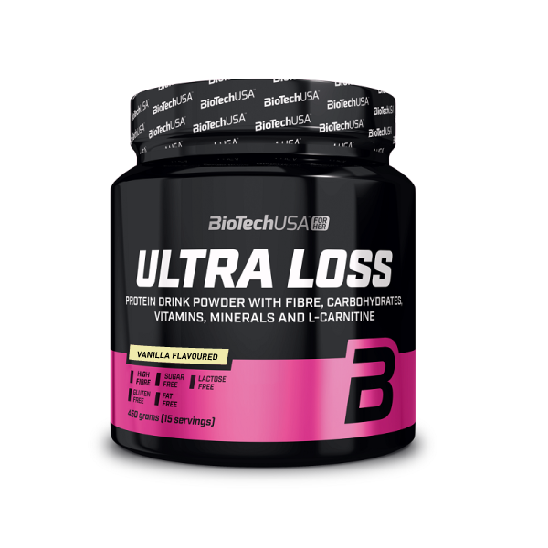 Ultra Loss Shake Vanilla, 450 g, BioTech USA