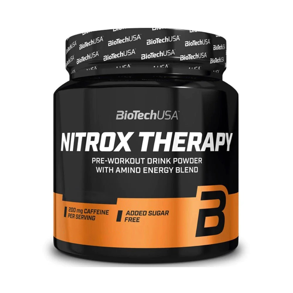 Preworkout Nitrox Therapy Peach, 340 g, Biotech USA