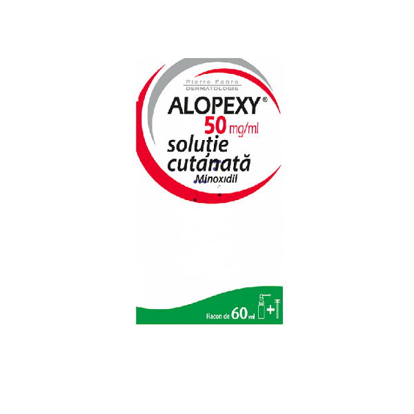 Alopexy, soluţie cutanată, 50mg/ml, 60 ml, Pierre Fabre