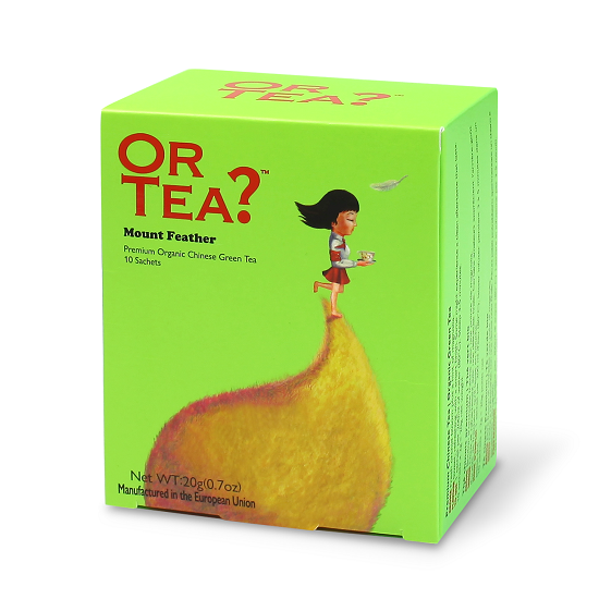 Ceai verde Bio Mount Feather, 20 gr, Or Tea