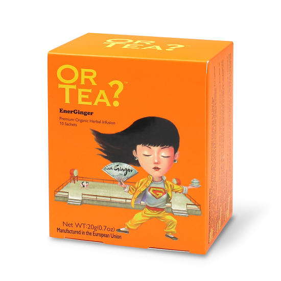 Ceai Bio cu infuzie din plante EnerGinger, 20 gr, Or Tea