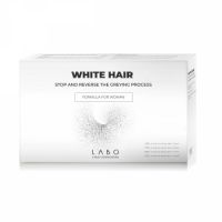 Tratament impotriva incaruntirii parului pentru femei White Hair, 40 fiole, Labo