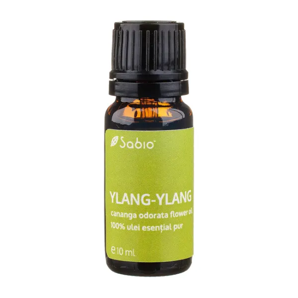 Ulei 100% pur esential Ylang-Ylang, 10 ml, Sabio