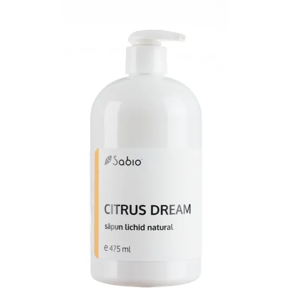 Sapun lichid Citrus Dream, 475 ml, Sabio