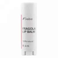 Balsam de buze cu fragi, 6 ml, Sabio