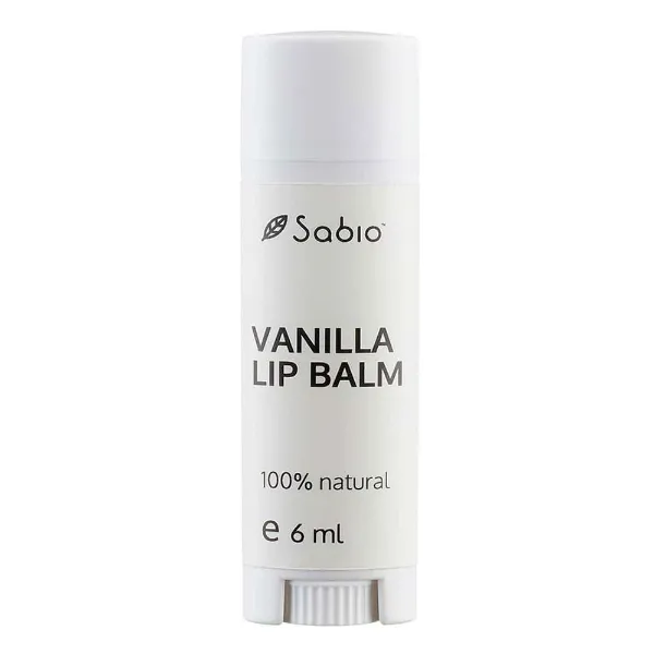 Balsam de buze cu vanilie, 6 ml, Sabio