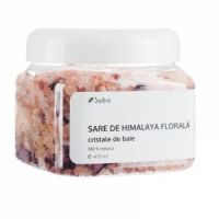 Sare de Himalaya florala cristale de baie, 475 ml, Sabio