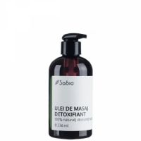Ulei de masaj natural detoxifiant, 236 ml, Sabio