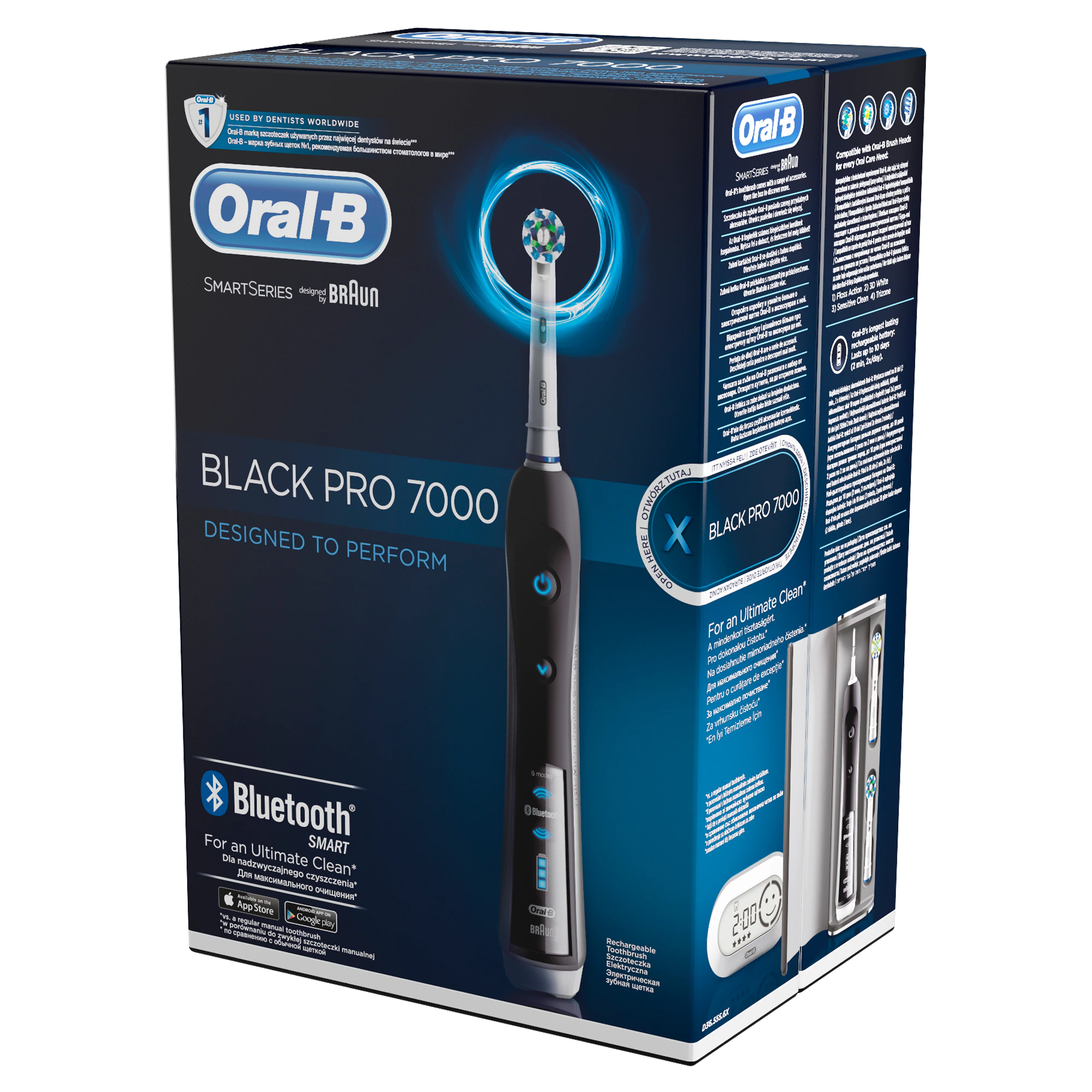 Periuta de dinti electrica Black Pro 7000, D36.555.6X, Oral-B