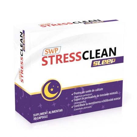 Stressclean Sleep, 30 capsule - Sun Wave Pharma