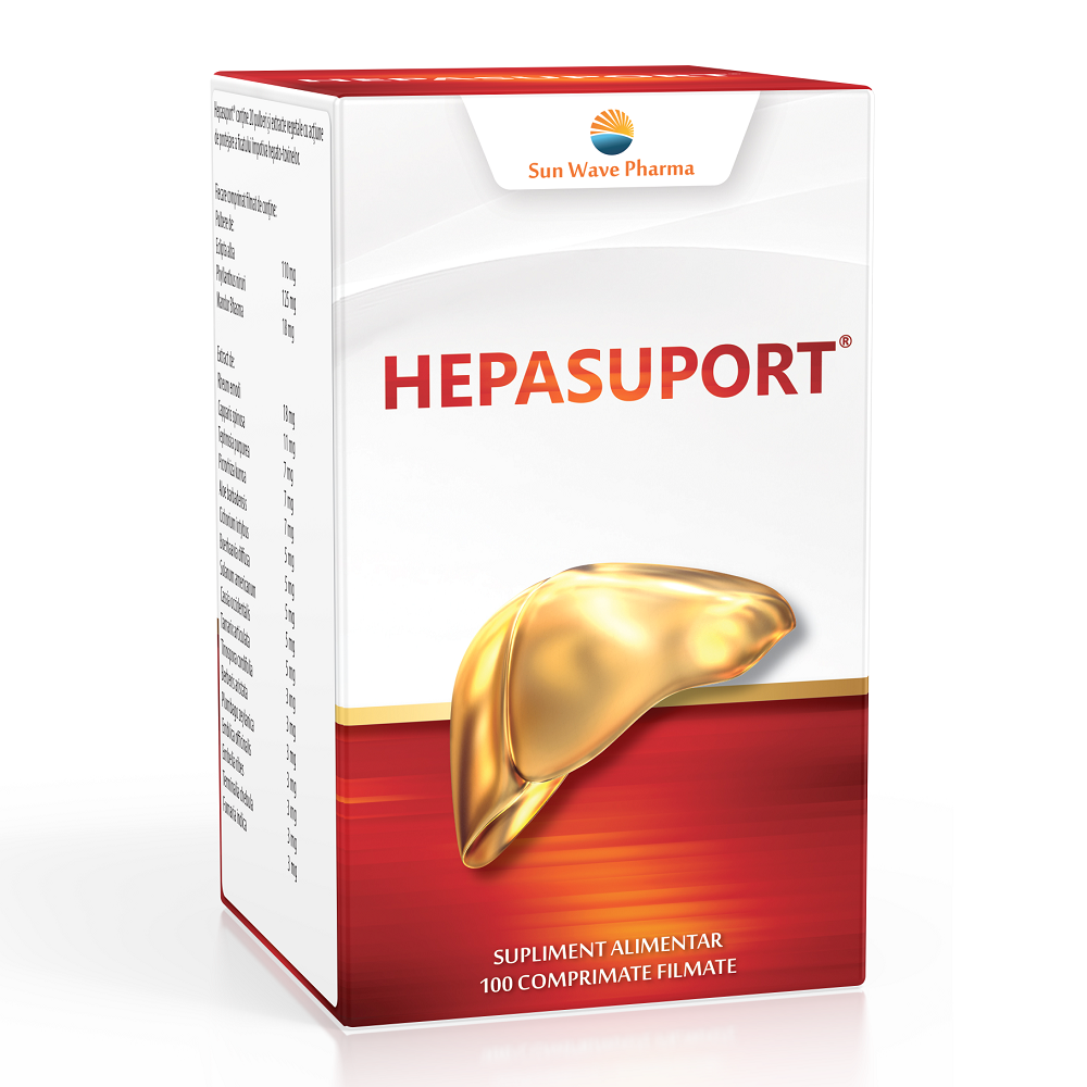 Hepasuport, 100 comprimate, Sun Wave Pharma