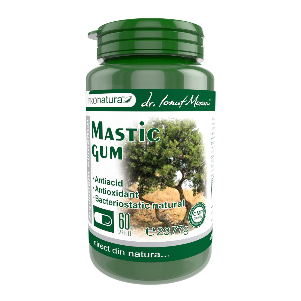 Mastic Gum, 60 capsule, Pro Natura