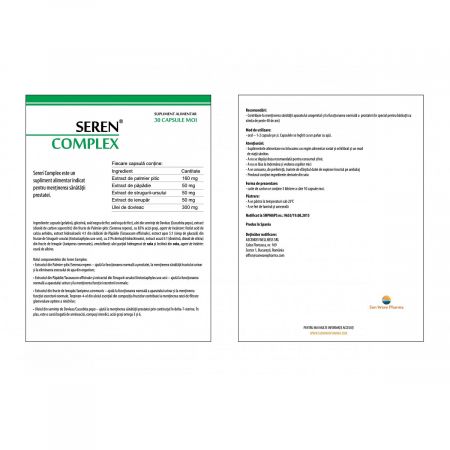 Seren Complex, 30 capsule, Sun Wave Pharma : Farmacia Tei online