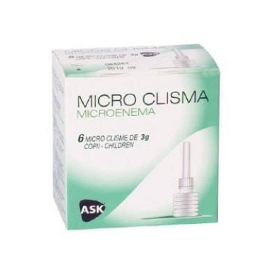Micro Clisma Microenema pentru copii, 6 flacoane, Amc Pharma Solutions