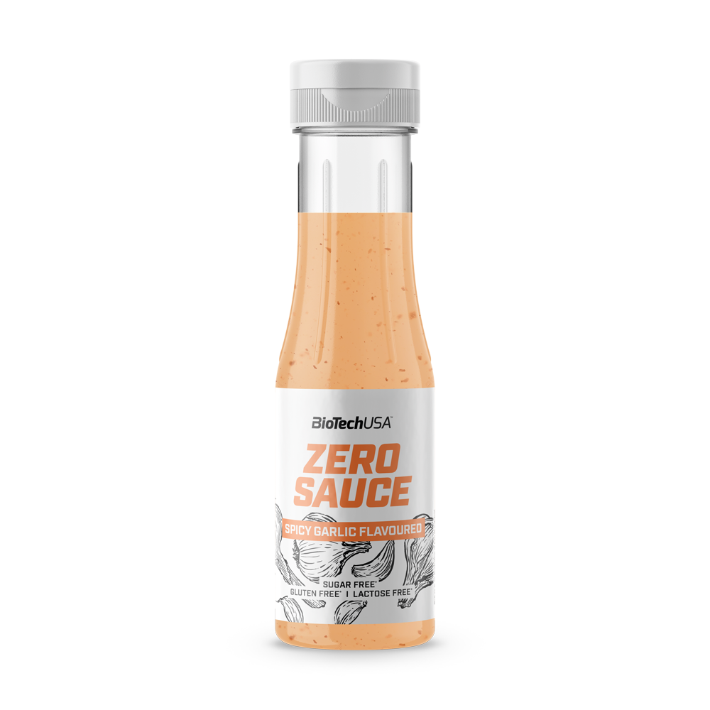Zero Sauce aroma de usturoi picant, 350 ml, BioTechUSA