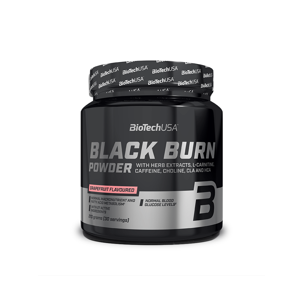 Black Burn cu aroma de grapefruit, 210 g, BioTechUSA