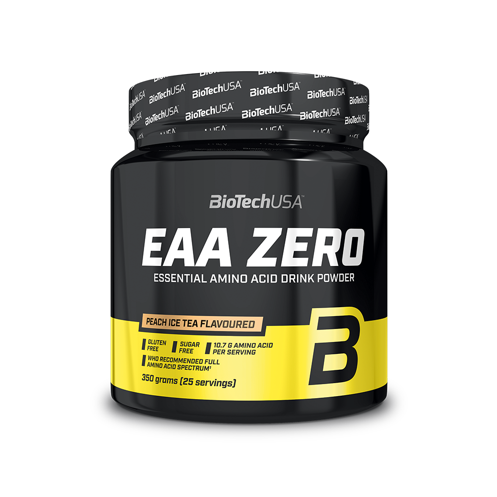 EAA Zero cu aroma Peach Ice Tea, 350 grame, BioTechUSA