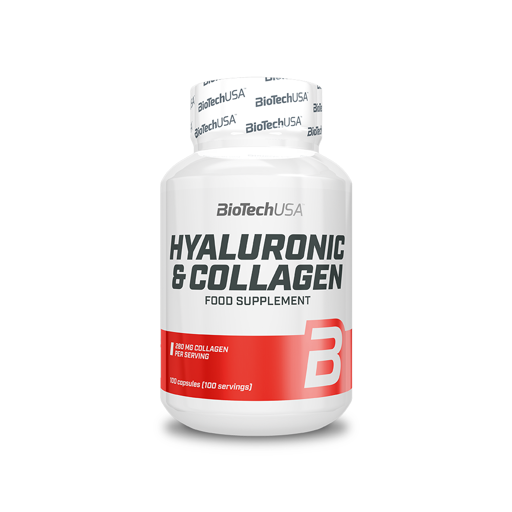 Hyaluronic & Collagen, 100 capsule, BioTech USA
