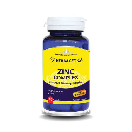 Zinc Complex, 60 capsule - Herbagetica