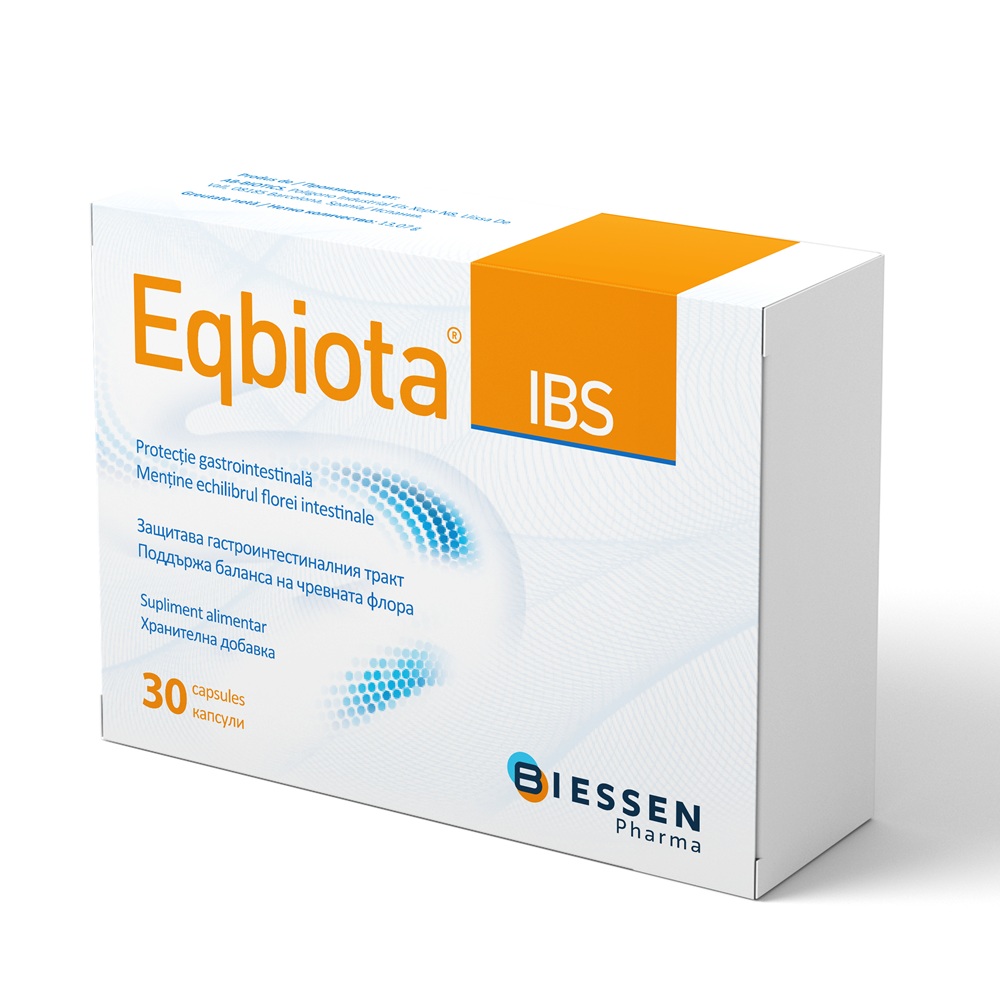 Eqbiota IBS, 30 capsule, Biessen Pharma