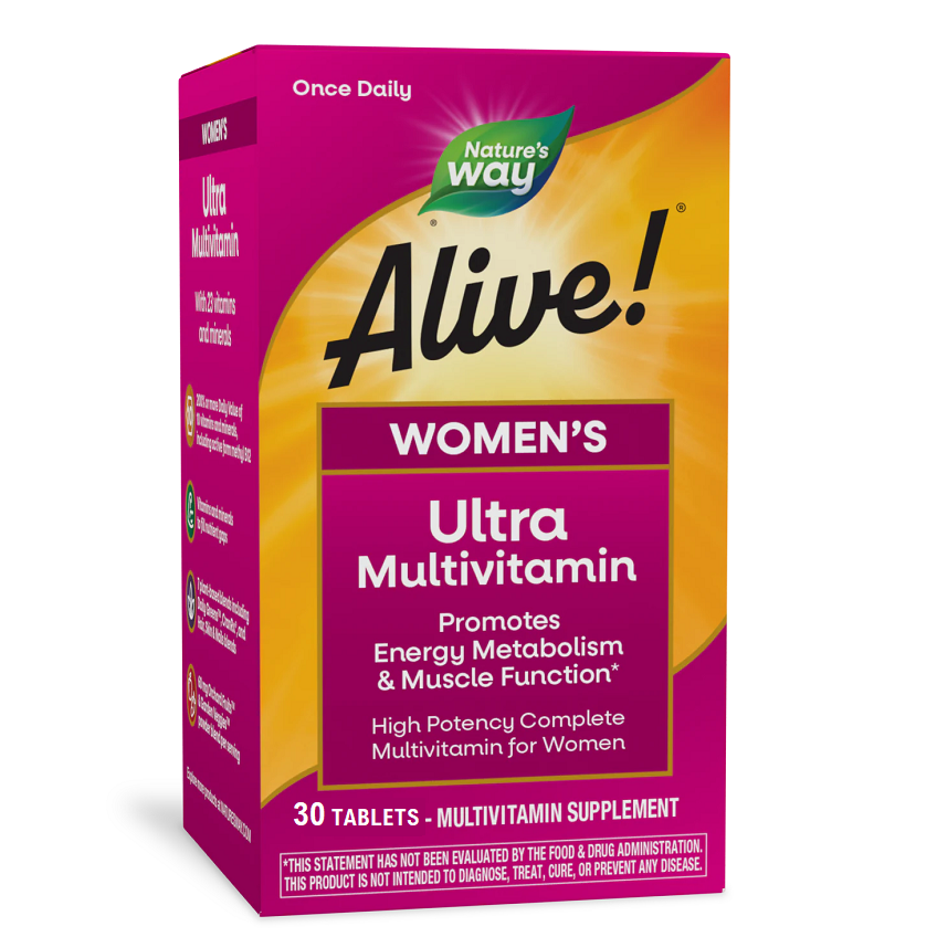 Alive Once Daily Women Ultra Nature's Way, 30 tablete, Secom