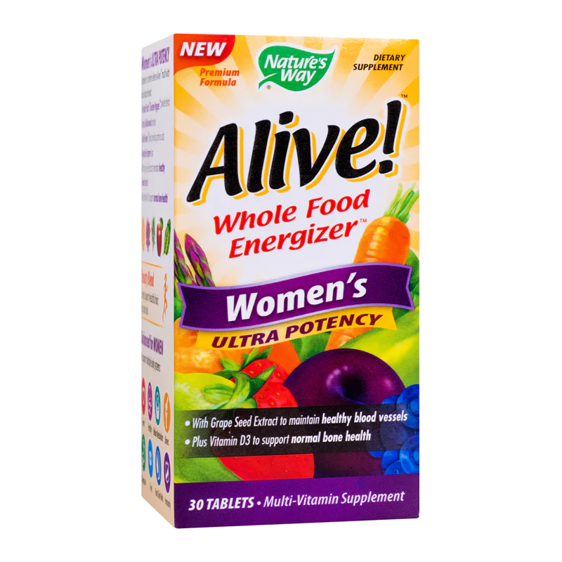Alive Once Daily Women Ultra Nature's Way, 30 tablete, Secom
