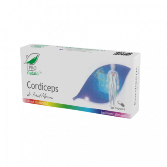Cordiceps, 30 capsule, Pro Natura